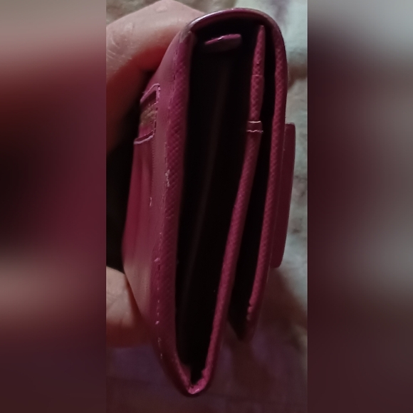 PRADA Long wallet pink leather - Picture 5 of 7